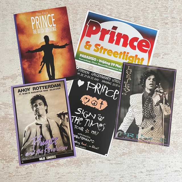 Prince kaartenset (posterreplica's)